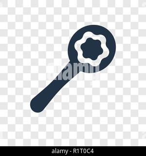 Jouet hochet icône vecteur isolé sur fond transparent, Hochet jouet concept logo transparence Illustration de Vecteur