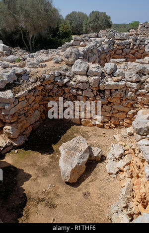 Le site AgeTalaiotic Bronge Capocorb Vell, à Palma, Majorque, Îles Baléares, Espagne. Banque D'Images