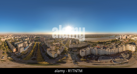 Vue panoramique à 360° de À l'angle de l'école Boulevard et Boulevard Platanovsky - Krasnodar