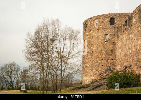 Firmian - Château Sigmundskron, un des plus anciens châteaux du Tyrol du Sud, près de la ville de Bolzano, le Tyrol du Sud , le nord de l'Italie Banque D'Images