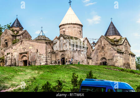 Dilijan, l'Arménie, le 24 août 2018 : Monastère Goshavank complexe dans gosh, village situé près de la ville de Dilijan Banque D'Images