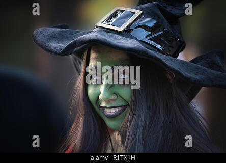 Les coutumes d'Halloween Banque D'Images