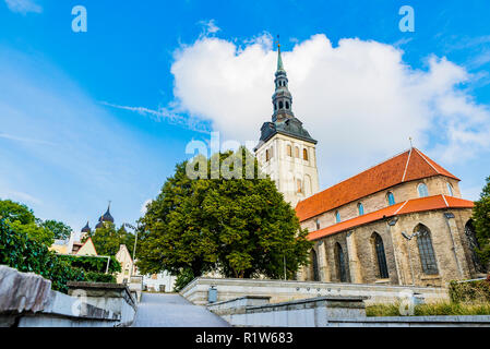 Musée Niguliste, Église Saint Nicolas. Tallinn, Tartu, Estonie, de comté des États baltes, l'Europe. Banque D'Images