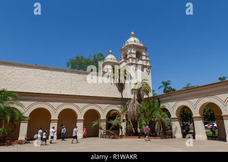 La Casa del Prado Theatre de Balboa Park, San Diego, California, United States. Banque D'Images