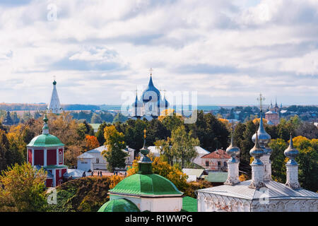 Cathédrale de la Nativité de la Vierge dans le Kremlin, Suzdal en Russie. Banque D'Images