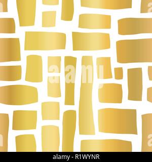 Formes Rectangle d'aluminium motif dessiné à la main Illustration de Vecteur