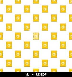 Modèle de puces en continu pour tout modèle de style plat Illustration de Vecteur