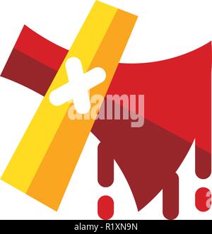 Célébration de l'Halloween modèle Icône Illustration de Vecteur