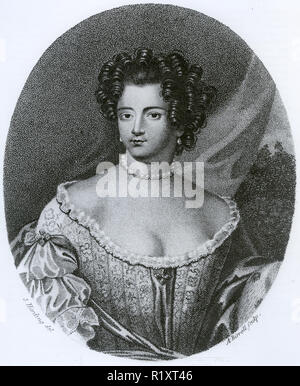 La Reine Anne de Grande-bretagne (1665-1714) vers 1700 Banque D'Images