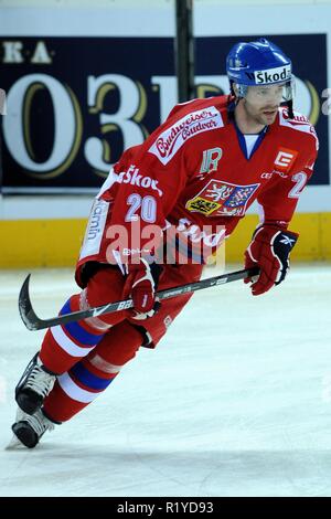 Liberec, République tchèque. Apr 19, 2009. Euro Hockey Tour, l'équipe de République tchèque, 19 avril 2009, Liberec, CZE. La république tchèque Jakub Klepis./FESP/Slavek Ruta Crédit : Slavek Ruta/ZUMA/Alamy Fil Live News Banque D'Images