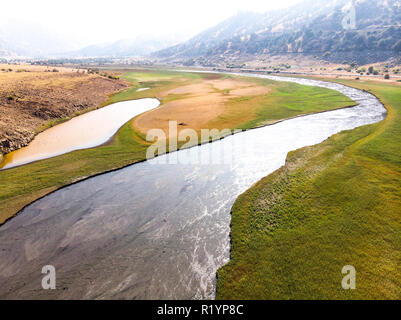 Lake Kaweah vue depuis le salon le changement climatique dans les rivières et les ressources en eau de la Californie et l'ouest des États-Unis Banque D'Images