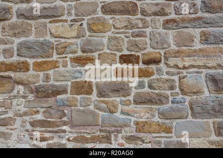 Couleur gris modèle de style moderne décoration design pierre fissurée inégale à la surface du mur avec du ciment Banque D'Images