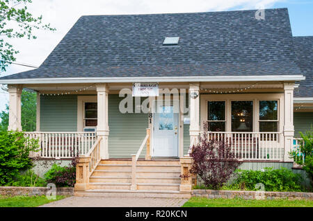Le Carriage House Inn, une boutique bed and breakfast, à Grand Falls Windsor, Terre-Neuve, Canada. Banque D'Images