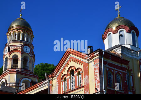 Monastère orthodoxe à New Athos en Abkhazie Banque D'Images