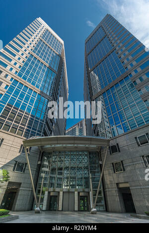 Tokyo, Chiyoda Ward - 5 août 2018 : 1er bâtiment carré Otemachi Banque D'Images