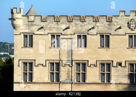 Musée du Petit Palais, construit au cours de la papauté en Avignon Avignon Provence, 1318-20. Aujourd'hui un musée et galerie d'Art. Banque D'Images