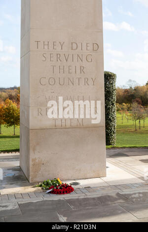 The Arboretum, National Memorial Arboretum, Airewas, Staffordshire, Angleterre, Royaume-Uni Banque D'Images