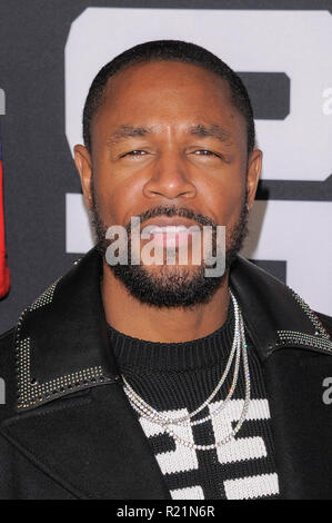 NEW YORK, NY - 14 novembre : Le Tank assiste à 'Creed II' Première mondiale dans l'AMC Loews Lincoln Square le 14 novembre 2018 à New York. Banque D'Images