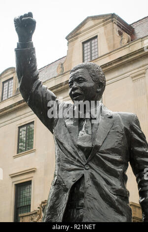 Statue de Nelson Mandela Washington DC Banque D'Images