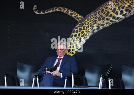 LOCARNO, SUISSE - Aug 11, 2018 : Marco Solari à la 71e soirée de remise des Prix du Festival du Film de Locarno (photo : Mickael Chavet) Banque D'Images