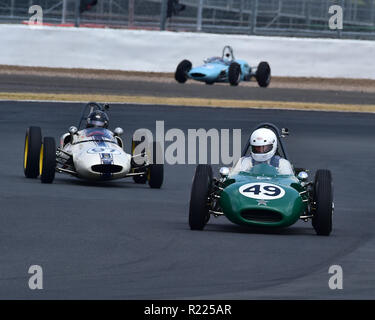 Martin McHugh, North Star Mk1, Denny Hulme trophy, période historique Formule Junior, F, Silverstone Classic, juillet 2018, Silverstone, Chris McEvoy, continue Banque D'Images