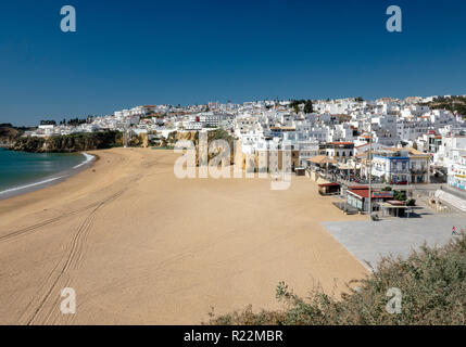 Plage des pêcheurs à la plage Praia dos Pescadores de l'Algarve au Portugal Albufeira Banque D'Images