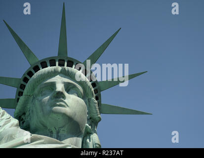 Statue de la Liberté à New York, USA. Banque D'Images