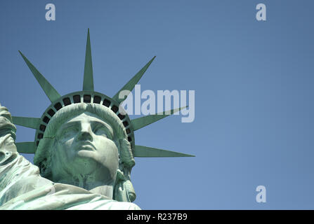 Statue de la Liberté à New York, USA. Banque D'Images