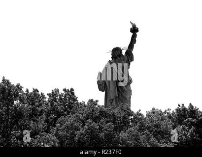 Statue de la Liberté à New York, USA. Banque D'Images