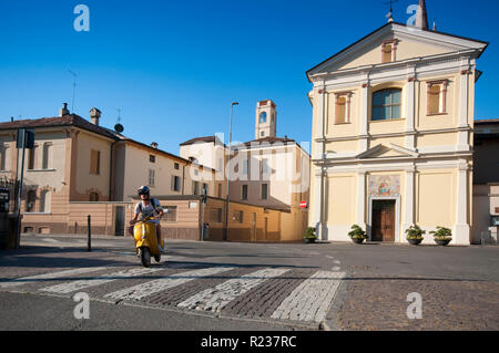 L'Italie, Lombardie, Crema, sanctuaire de Santa Maria delle Grazie Banque D'Images