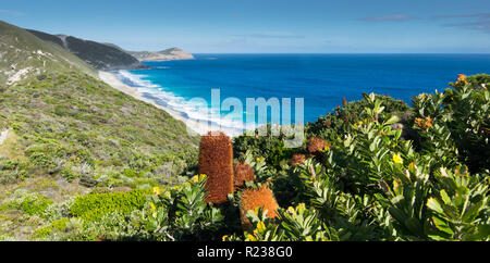 Isthme Hill, Torndirrup National Park, Albany, dans l'ouest de l'Australie Banque D'Images