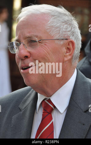 L'ancien gouverneur et le chancelier fédéral suisse Christoph Blocher à l'Landesmuseum-Inauguration d'une nouvelle exposition sur l'histoire de la Suisse dans la r Banque D'Images