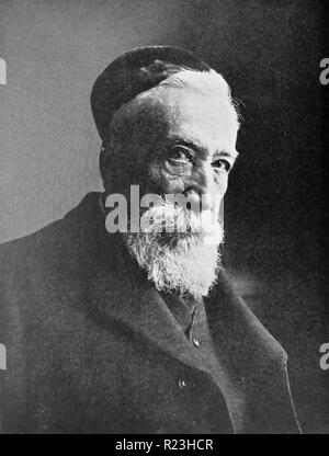 Anatole France (1844-1924) poète, romancier et journaliste. Prix Nobel de littérature 1921 Banque D'Images