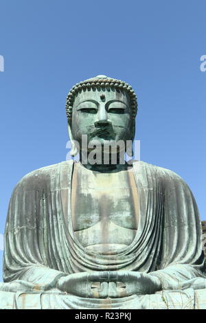 Daibutsu, statue du Grand Bouddha de Kotoku-in, Kamakura, préfecture de Kanagawa, Japon Banque D'Images