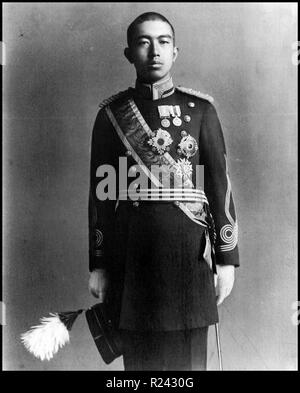 Prince, futur empereur du Japon Hirohito) en 1922 Banque D'Images