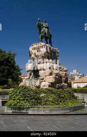 Statue de Jaume Primero ; Palma de Mallorca Banque D'Images