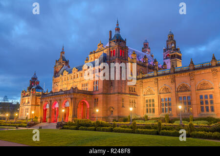 Kelvingrove Art Gallery and Museum, Glasgow, Ecosse, Royaume-Uni, Europe Banque D'Images