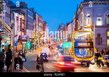 Dame Street, Dublin, République d'Irlande, Europe Banque D'Images