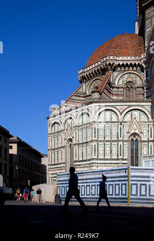 La Cathédrale (Duomo) (cathédrale Metropolitana di Santa Maria del Fiore), Florence, UNESCO World Heritage Site, Toscane, Italie, Europe Banque D'Images