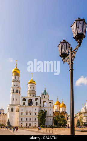 Ivan le Grand clocher au Kremlin, UNESCO World Heritage Site, Moscou, Russie, Europe Banque D'Images