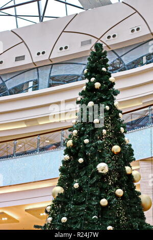 Afimall City Shopping Complex est situé dans le centre d'affaires Ville de Moscou. Banque D'Images