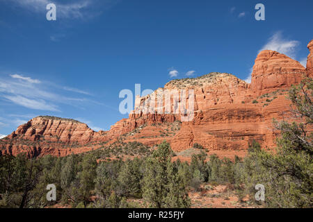 Avis de red rock buttes dans Sedona arizona USA Banque D'Images