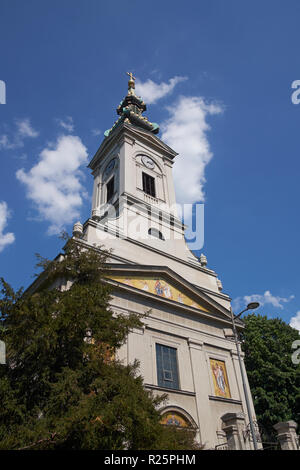 L'église cathédrale de l'Archange Saint-Michel, Belgrade, Serbie. Banque D'Images