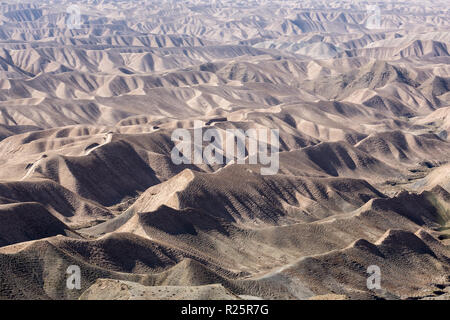 Gokcheh Dagh collines de Sahra turkmène, le Golestan province d'Iran le 30 septembre 2018. Banque D'Images