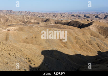 Gokcheh Dagh collines de Sahra turkmène, le Golestan province d'Iran le 30 septembre 2018. Banque D'Images