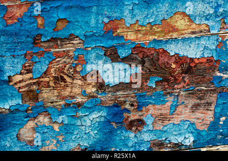 Ancienne peinture avec différentes bandes, utiliser comme arrière-plan naturel Banque D'Images