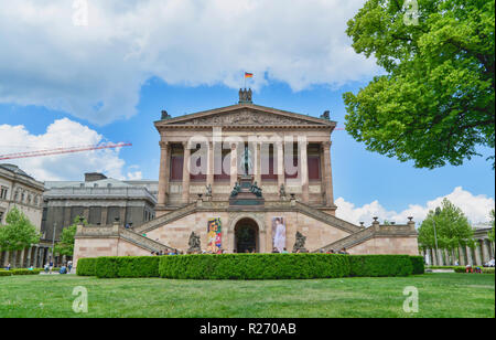 Berlin, 25 mai 2015 : Altes Museum. Ancien Musée Allemand. Le bâtiment a été construit dans les années 1822-1830 par Karl Friedrich Schinkel. Après la restauration en Banque D'Images