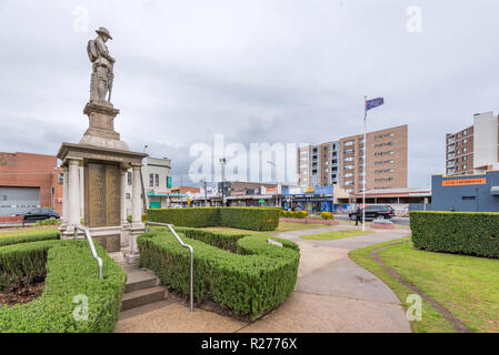 L'ANZAC War Memorial dans parc du souvenir dans la banlieue de Sydney, Brunehaut, New South Wales, Australie Banque D'Images