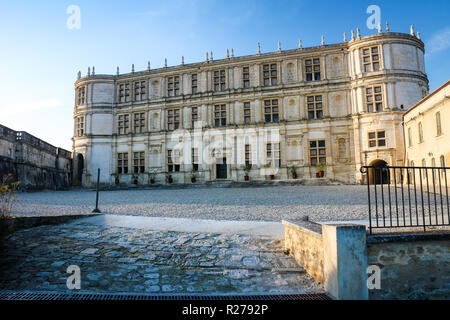 Visiter Drôme points d'intérêt : Château de Grignan (Mme de Sévigné) Banque D'Images