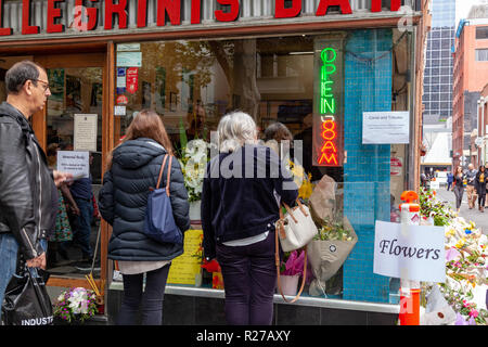 Sisto RIP victime de Malaspina attaque terroriste présumé Banque D'Images